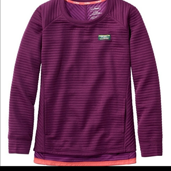 Llbean Womens Airlight Knit Crewneck 